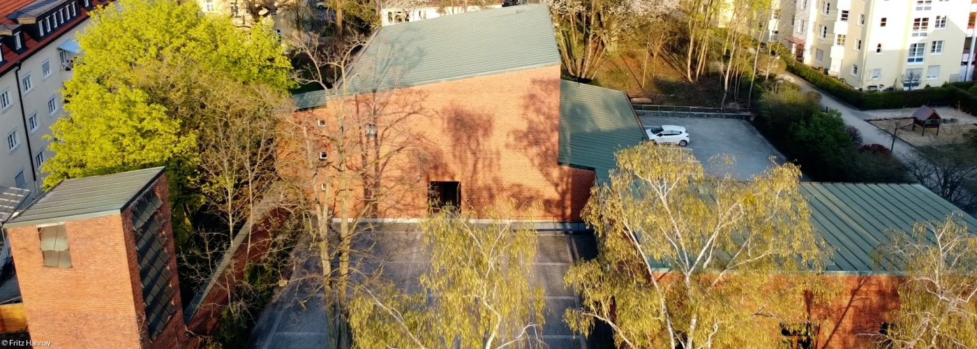 Passionskirche Vogelperspektive